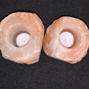 Himalayan Salt Candle Holders